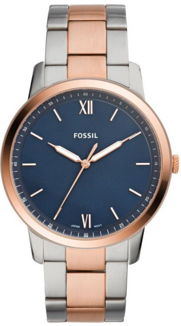 Horlogeband Fossil FS5498 Roestvrij staal (RVS) Multicolor 22mm